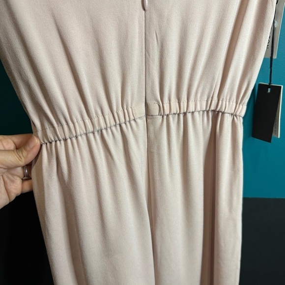 Babaton Pink V-Neck Jumpsuit with Wide-Leg Design - Picture 8 of 16